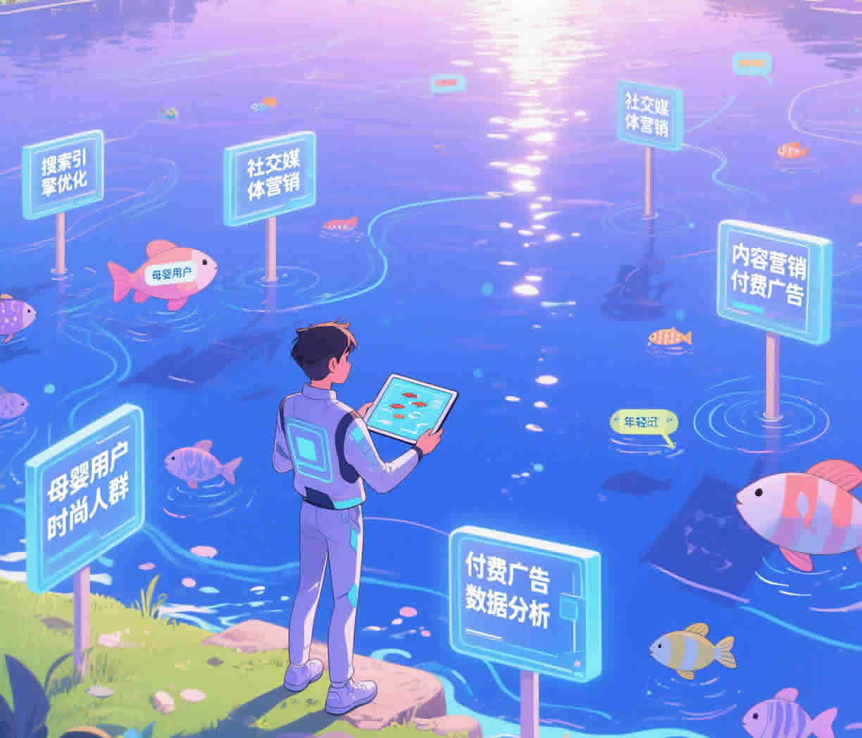 数字营销:让你的品牌像钓鱼一样精准 “上钩” 数字营销:让你的品牌像钓鱼一样精准 “上钩”