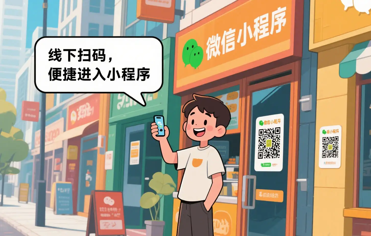 微信小程序流量入口-线下扫码 微信小程序流量入口-线下扫码